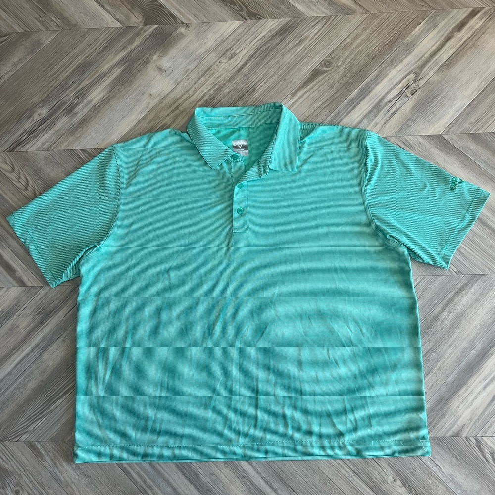 Callaway Men's Teal Polo Shirt